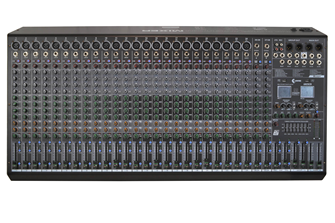 Audio Mixer 28 Mono + 2 Stereo Music Channels Dual Effects and Bluetooth